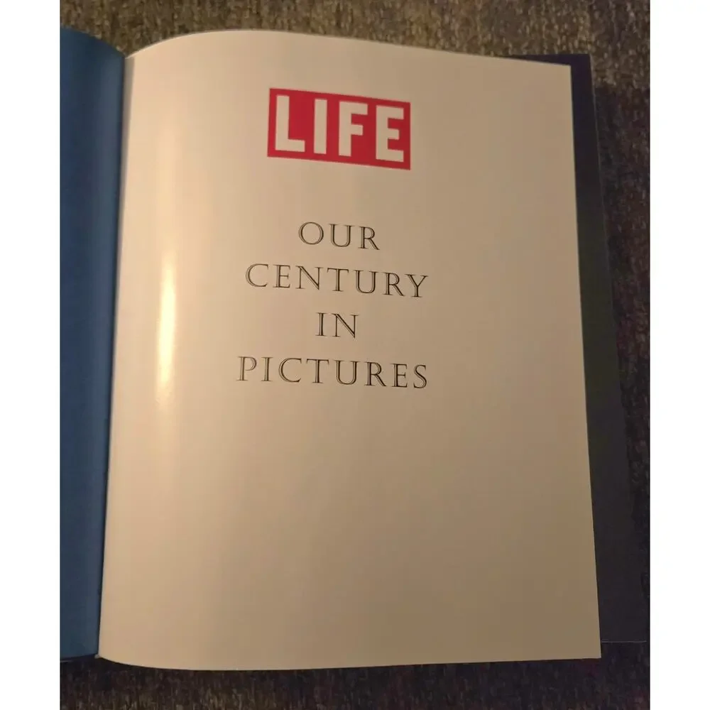 LIFE: Our Century in Pictures (Hardcover, 1999) – Stolley Coffee Table Book